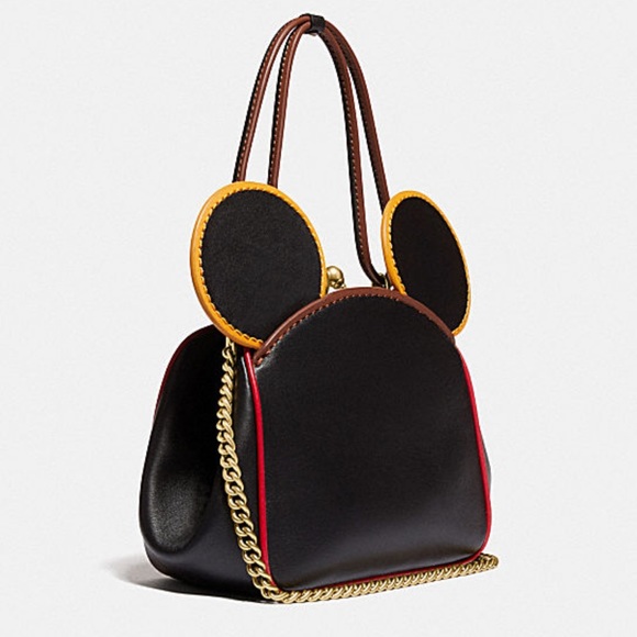 # Coach Disney Mickey Mouse X Keith Haring Kisslock Bag New With Tag- Reemoly - Picture 14 of 16